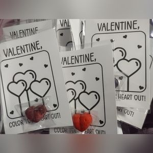 Class set of custom crayon Valentine's Day gifts for kids